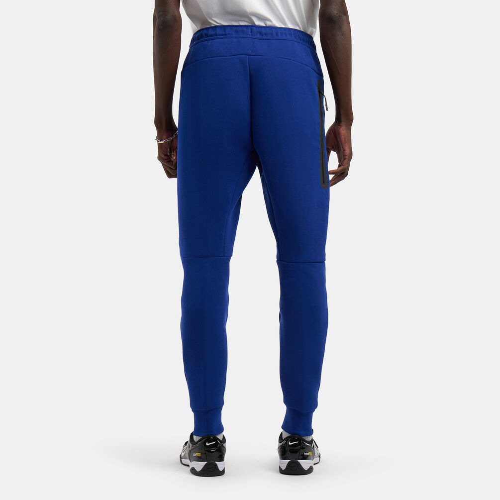 Pantalones Nike Sportswear Tech Fleece, azul/negro