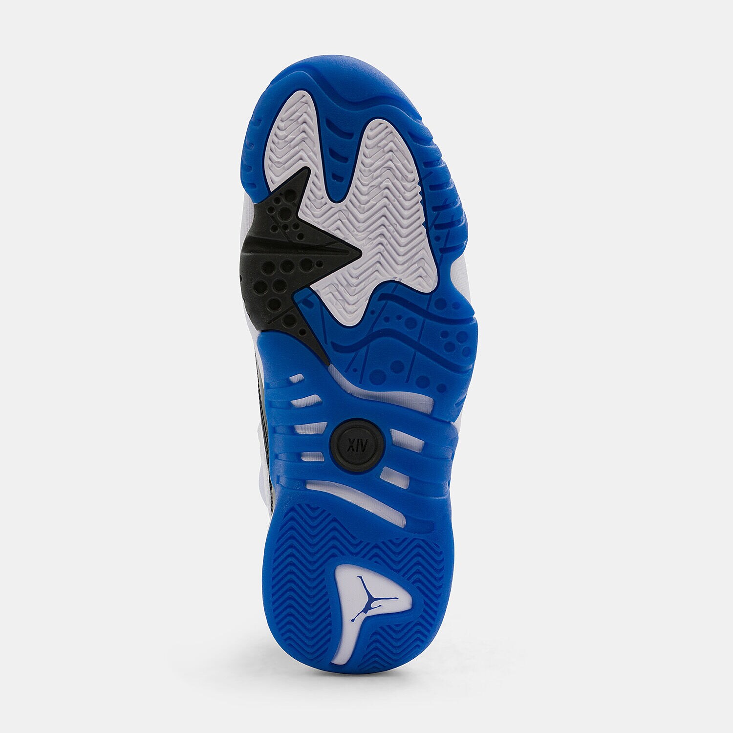 Jordan Jumpman Two Trey en blanco, negro y azul | AW LAB