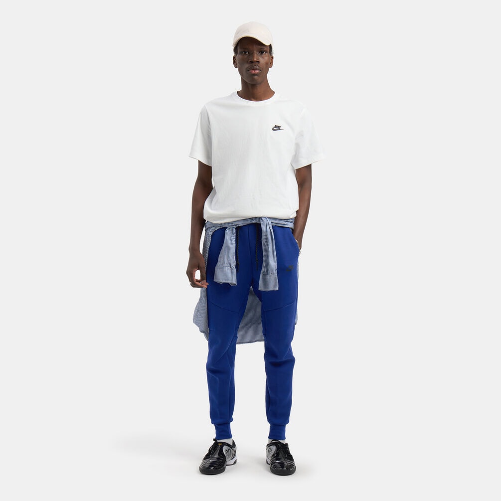 Pantalones Nike Sportswear Tech Fleece, azul/negro