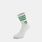 Calcetines adidas Mid Cut (3 pares), blanco/verde