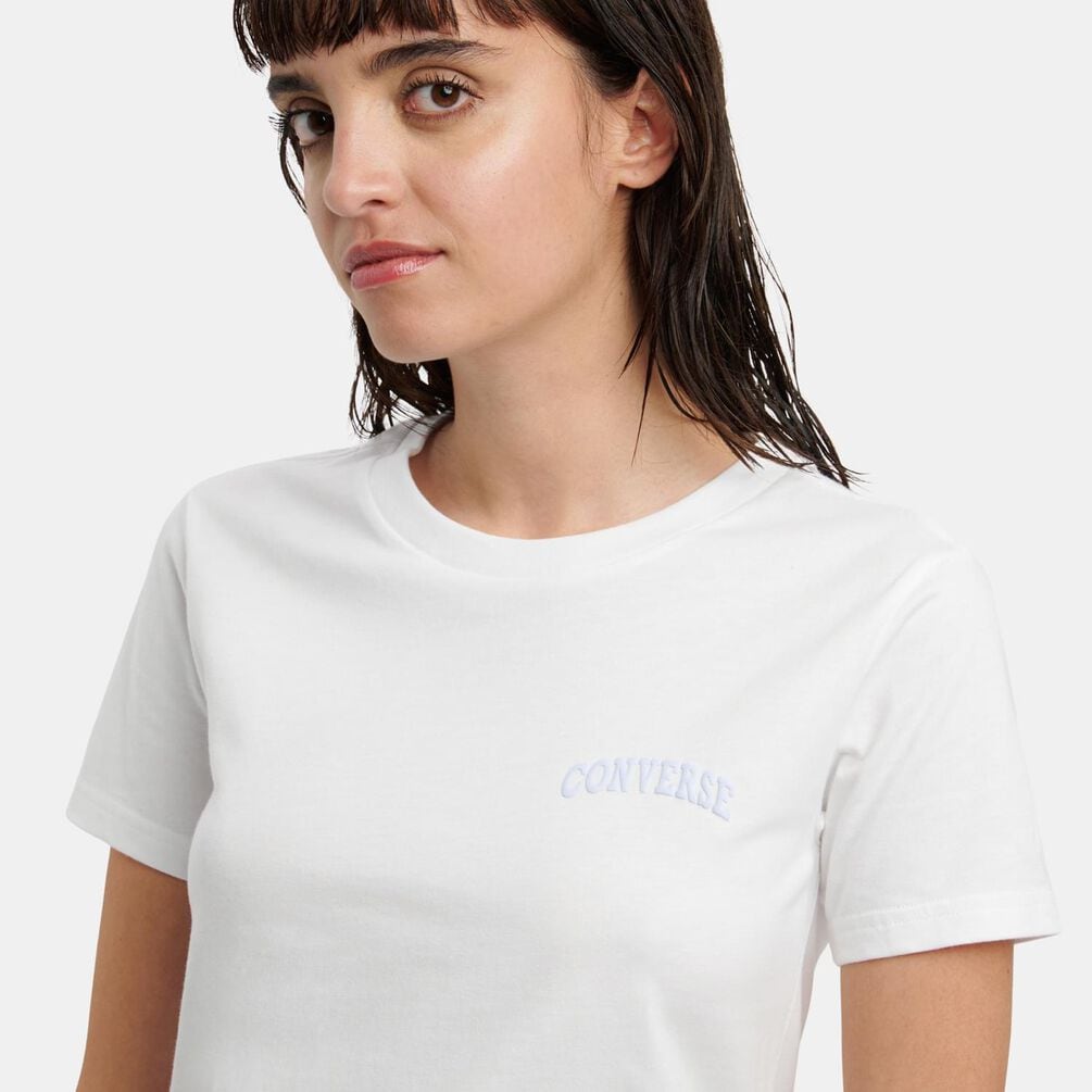 Camiseta Converse Logo, blanco
