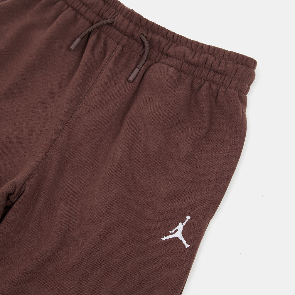 Pantal&oacute;n Jordan Brooklyn Fleece para chicos, marr&oacute;n/blanco