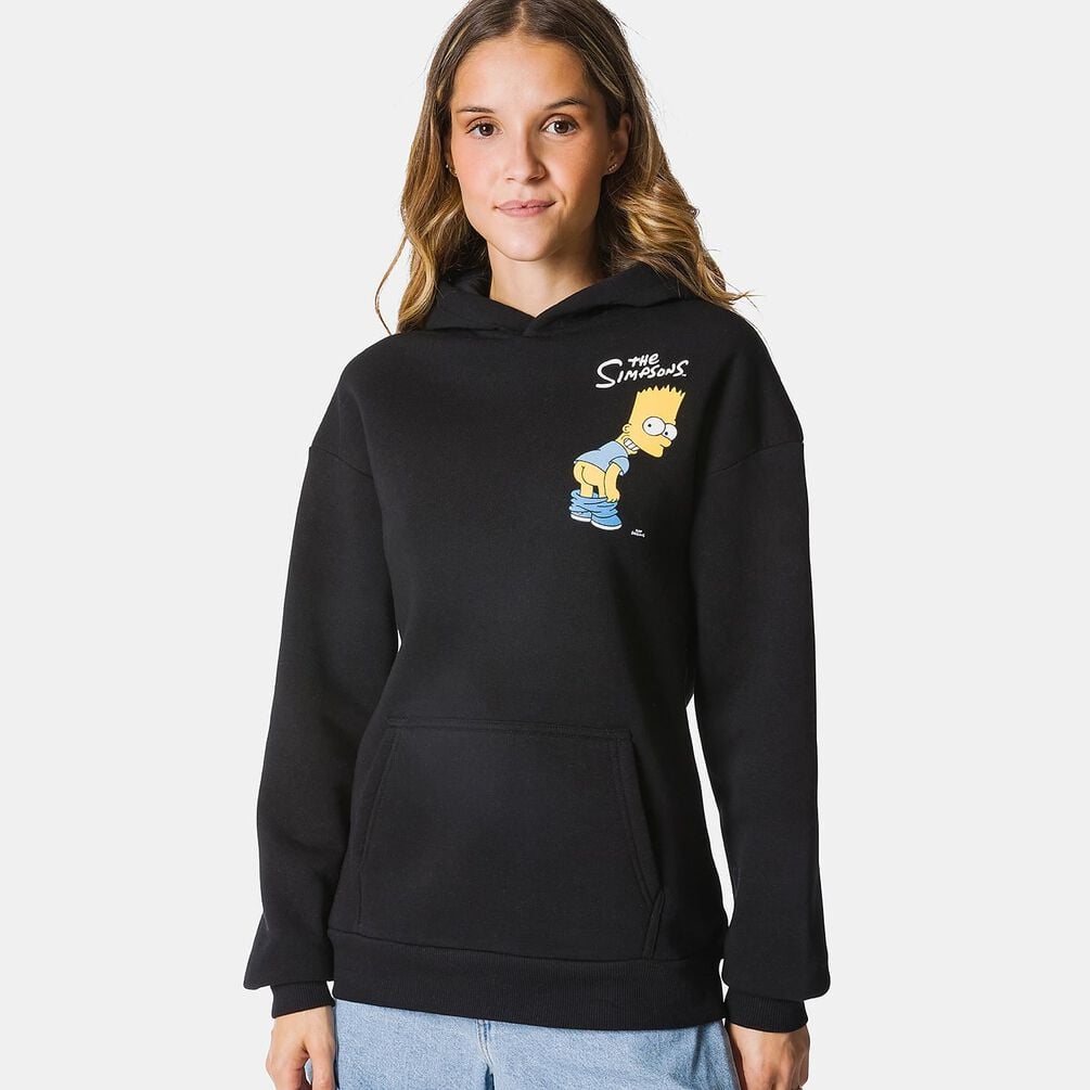 Sudadera Speedy Fleece Bart Simpson 2, negro