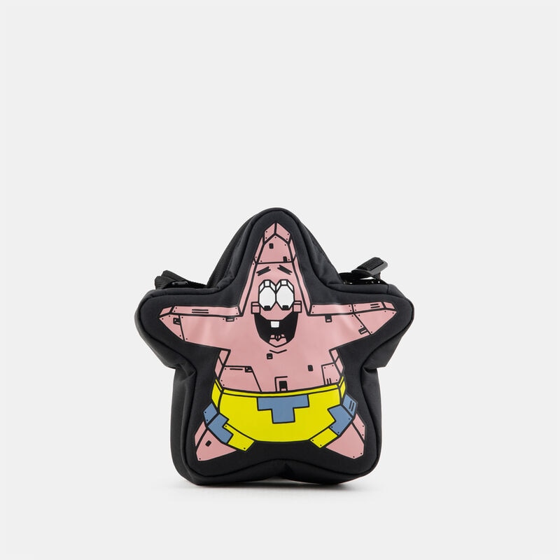 Bolso bandolera Eastpak x Spongebob Star Mini, negro/multicolor