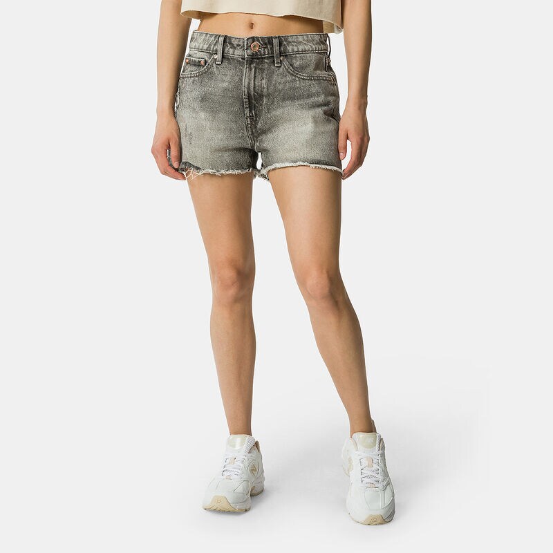 Pantal&oacute;n corto Only Onlfine, gris