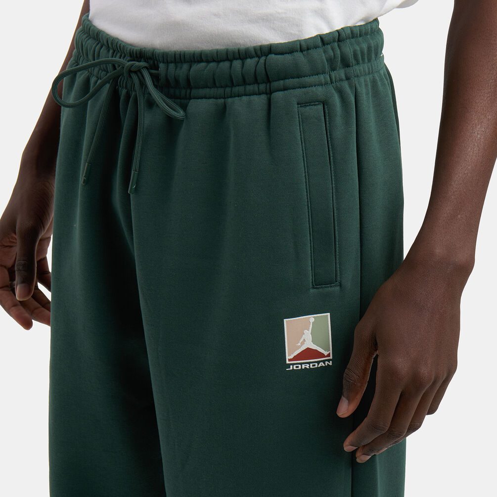 Pantalones Jordan Brooklyn Fleece Graphic, verde/multicolor