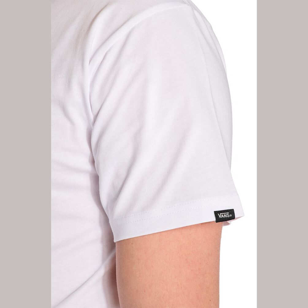 CAMISETA VANS DISTORTION TYPE, WHITE